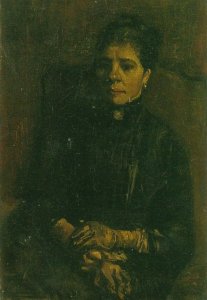 Portrait of a Woman with Hat