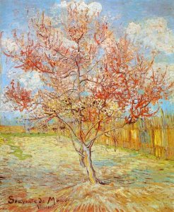 Peach Tree in Blossom at Arles