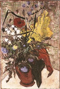 Fleurs des champs dans un vase 1890