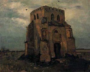 Old Cemetery Tower At Nuenen 1885