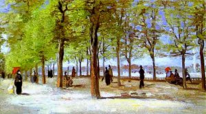 Terrace in the Luxembourg Garden