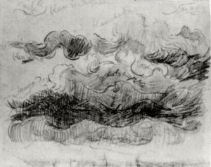 Sketch of Clouds with Colour Annotations