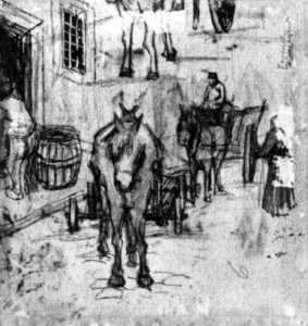 Studies of Donkey Carts