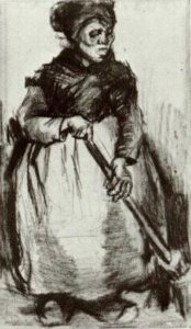 Peasant Woman with Broom 2