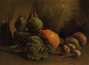 Still Life With Vegetables And Fruit