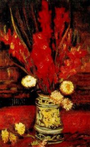 Vase With Red Poppies