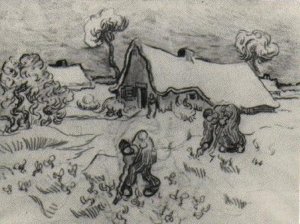 Sketch of Diggers and Other Figures