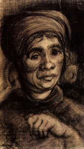 Peasant Woman Lifting Potatoes 3