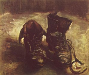 Still life, a pair of shoes