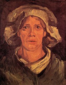 Head of a Peasant Woman With white Cap