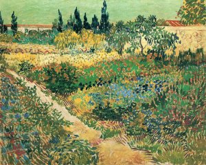 Garden with Flowers