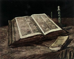 Still-Life with Open Bible