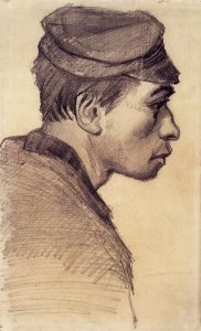 Woman with Dark Cap, Sien's Mother