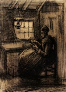 Woman Sewing 4