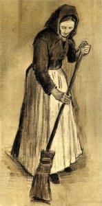 Woman with a Broom 2