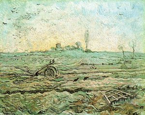 The Plough And The Harrow (after Millet)