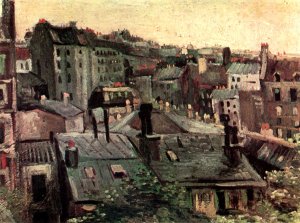 View Of Paris From Montmartre