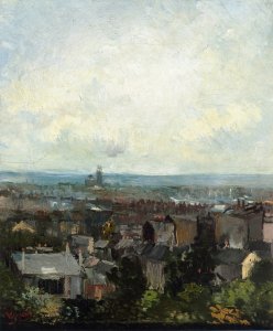 View of Paris from near Montmartre