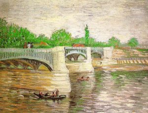 The Seine with the Pont de Clichy 2