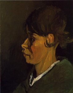 Head of a Peasant Woman, Left Profile