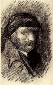 Self-Portrait with Cap