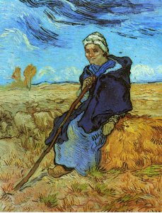 Shepherdess The (after Millet)