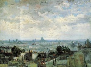 View Of The Roofs Of Paris