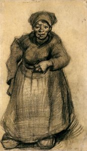 Woman with Her Left Arm Raised