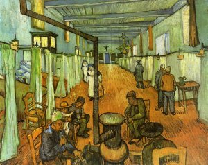 ward in the hospital in arles 1889