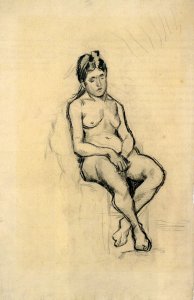 Seated Female Nude