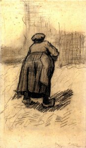 Peasant Woman Lifting Potatoes 4