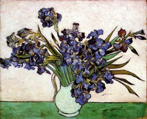 Vase with Irises 2