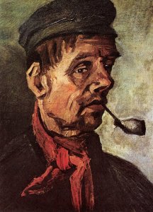 Head Of A Peasant With A Pipe