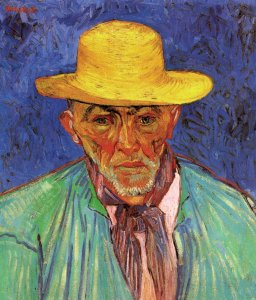 Portrait Of Patience Escalier Shepherd In Provence