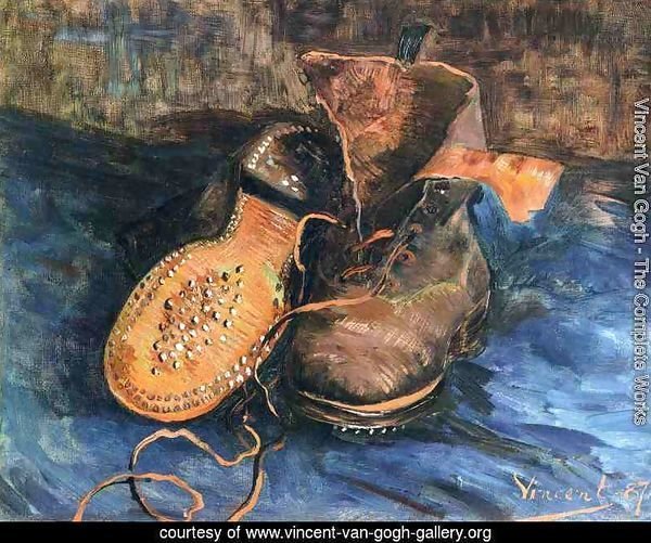 still life paintings of shoes