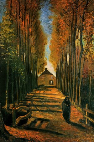 Vincent Van Gogh - Avenue Of Poplars In Autumn