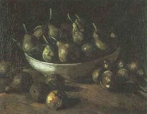 Vincent Van Gogh - Still Life With An Earthen Bowl And Pears